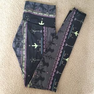 Teeki Wild & Free Cactus Horse leggings